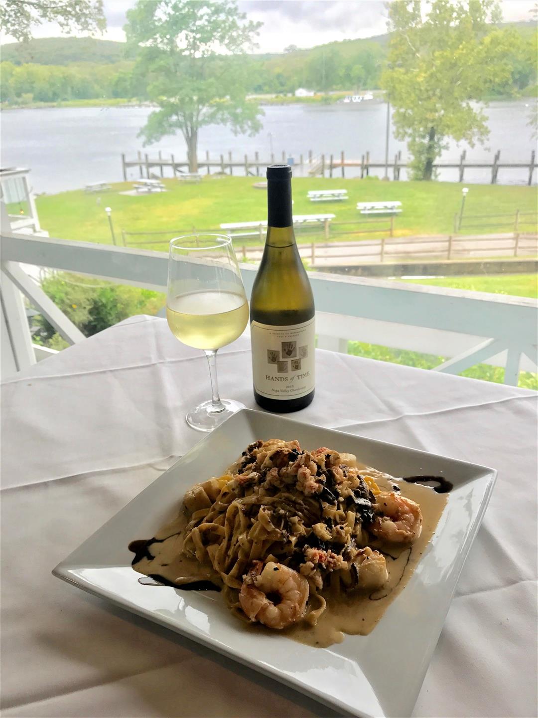 SHRIMP, SCALLOPS & MANGO CEVICHE appetizer